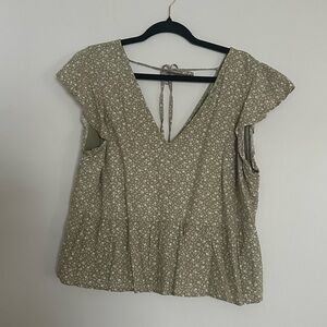 Abercrombie Tie Back Top